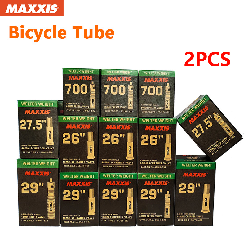 Mountain Biking Tube - 2PCS MAXXIS WELTER WEIGHT Bicycle Inner