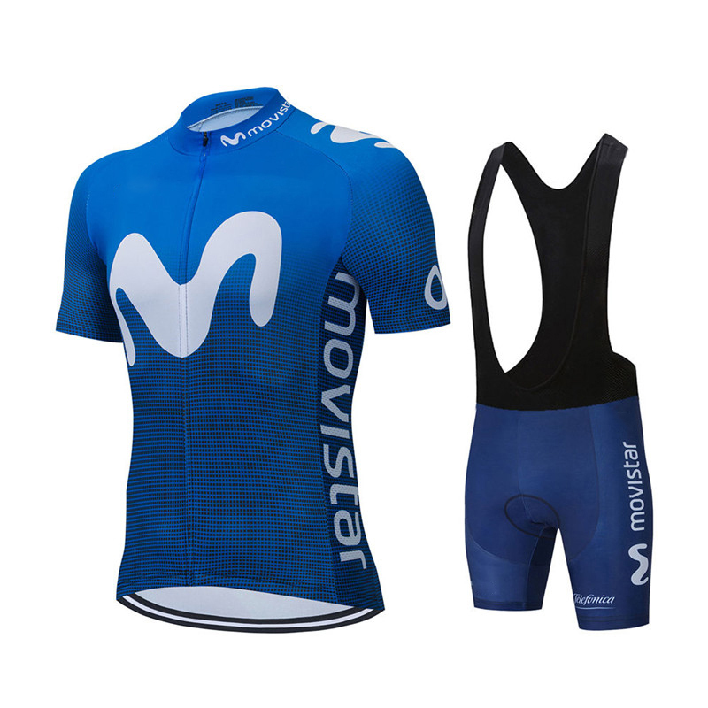 Mountain Biking Wallpaper - New Summer Movistar Team Cycling Jersey
