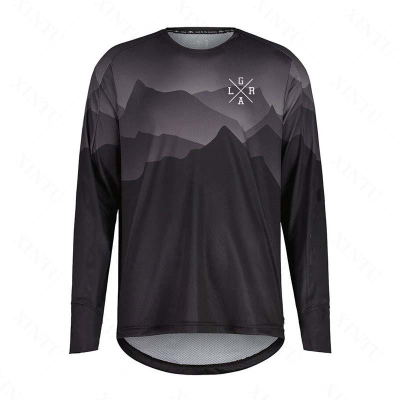 Men's Motorcycle Lrga Jersey M - Mountain Biking Jerseys Men review and price