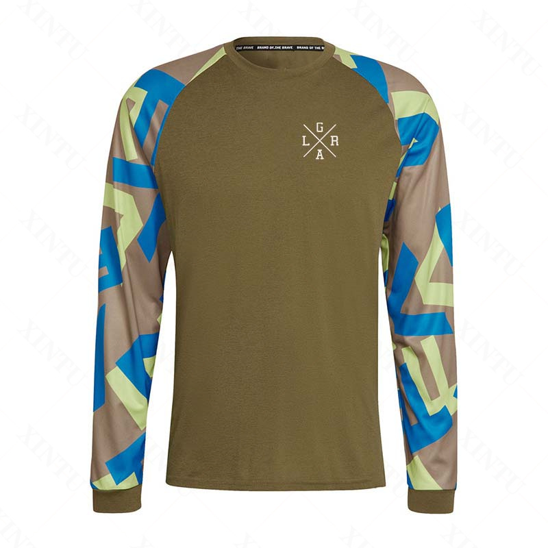 Men's Motorcycle Lrga Jersey M - Mountain Biking Jerseys Men review and price