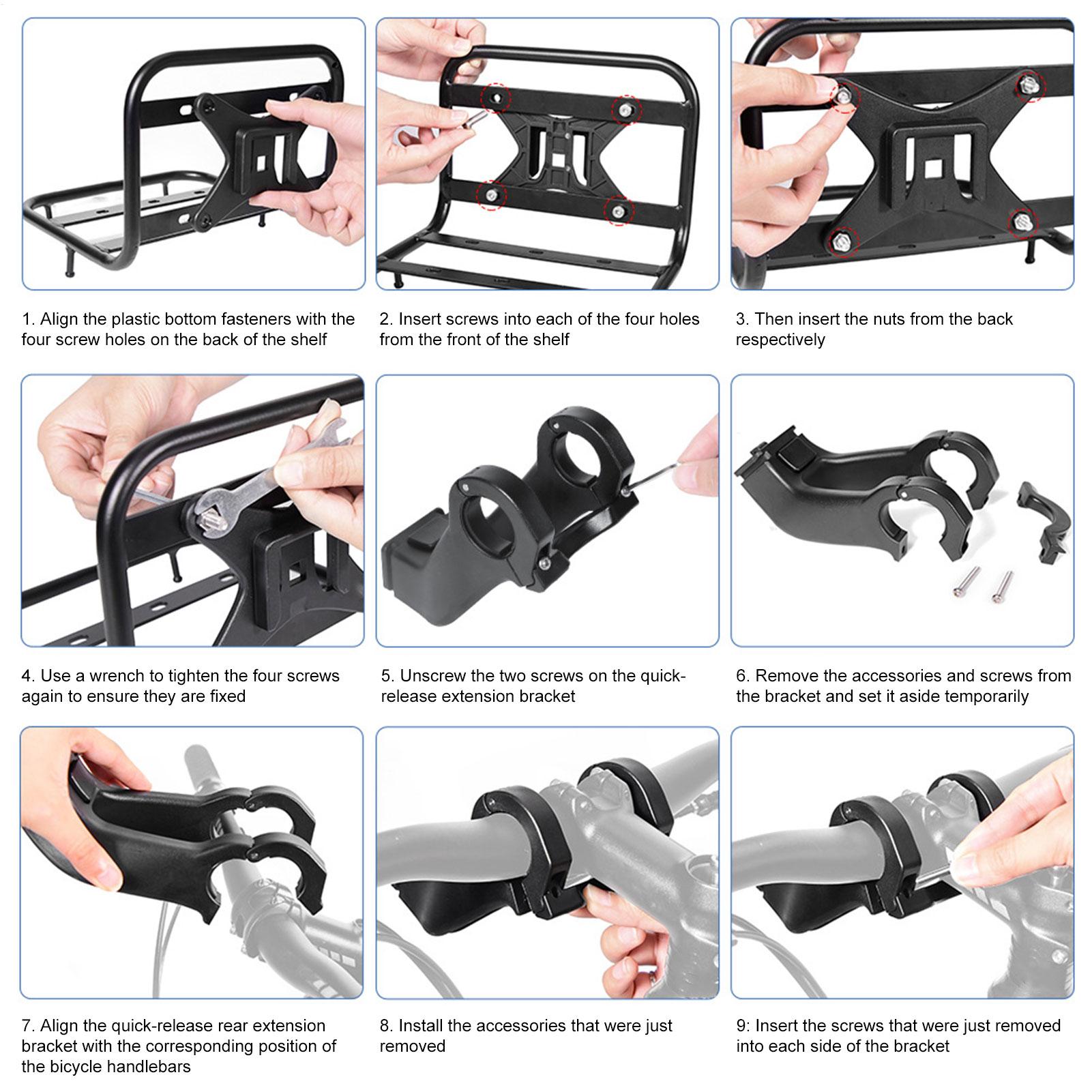 Front Bike Rack Quick Release  - Mountain Biking Kids review and price