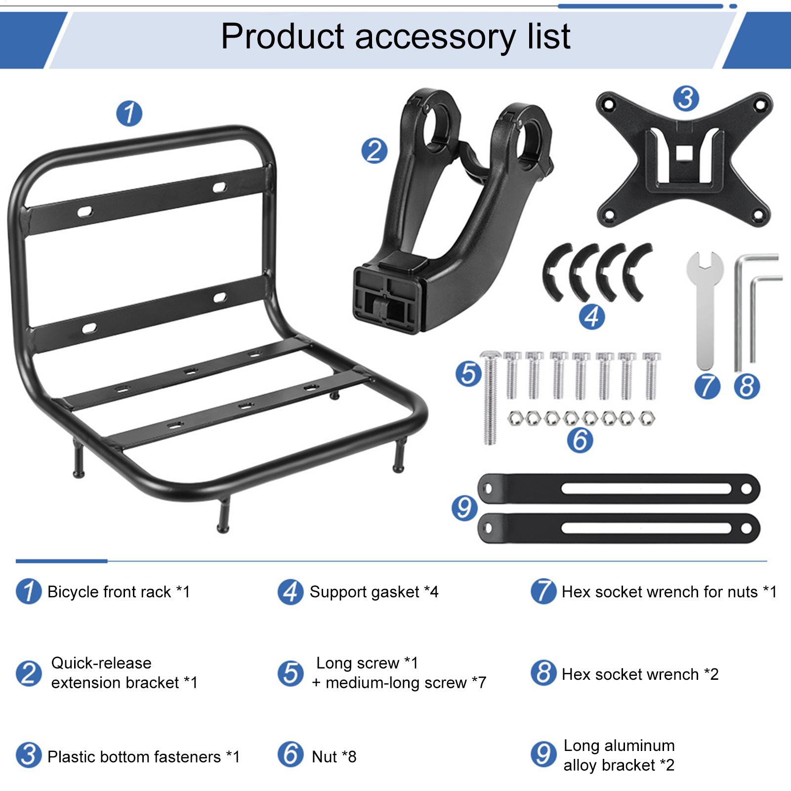 Front Bike Rack Quick Release  - Mountain Biking Kids review and price
