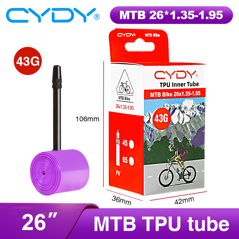 43g CYDY TPU Tube MTB 26 27.5  - Mountain Biking Tube review and price