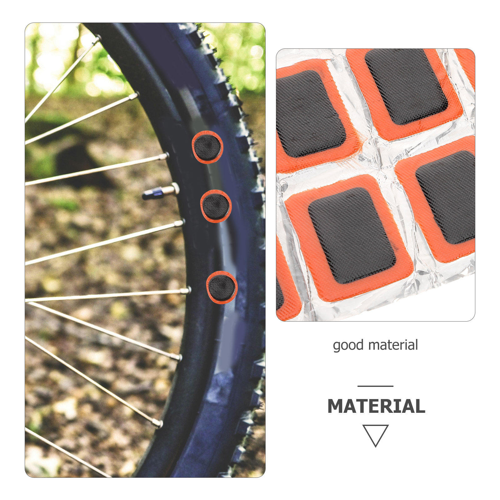 2Sheets Bike Tire Repair Patch - Mountain Biking Tube review and price