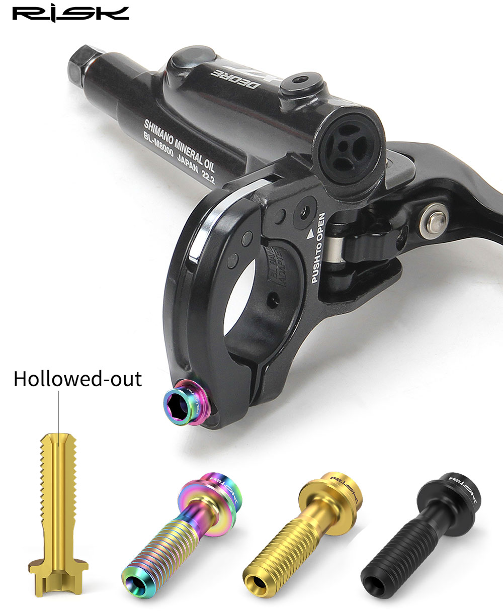 RISK M5x18mm Seat Screws Mount - Mountain Biking Tube review and price
